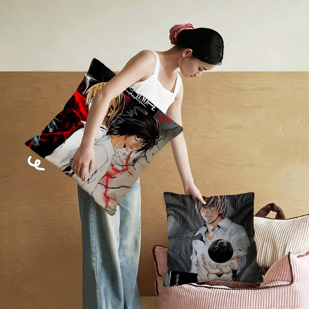 Hot Home Of Textiles - Capa de Almofada Decorativa Anime Death