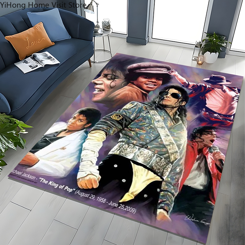 Home Textiles Plaid - Tapete de Moda MJ Michael Jackson