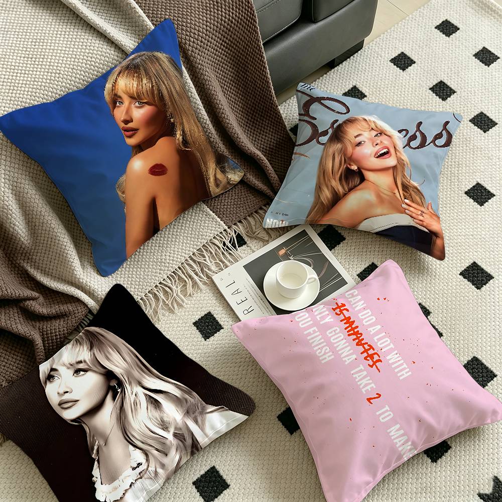 Hot Home Of Textiles - HOt Singer S-Sabrina Carpenter Almofadas decorativas