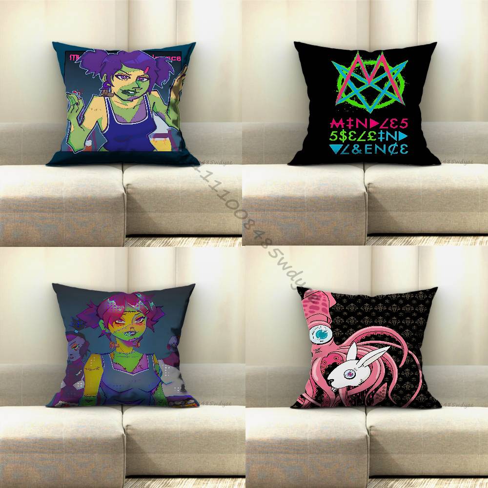 Jimmy Home Textiles - Almofada Decorativa M-Mindless Self Indulgence Jimmy