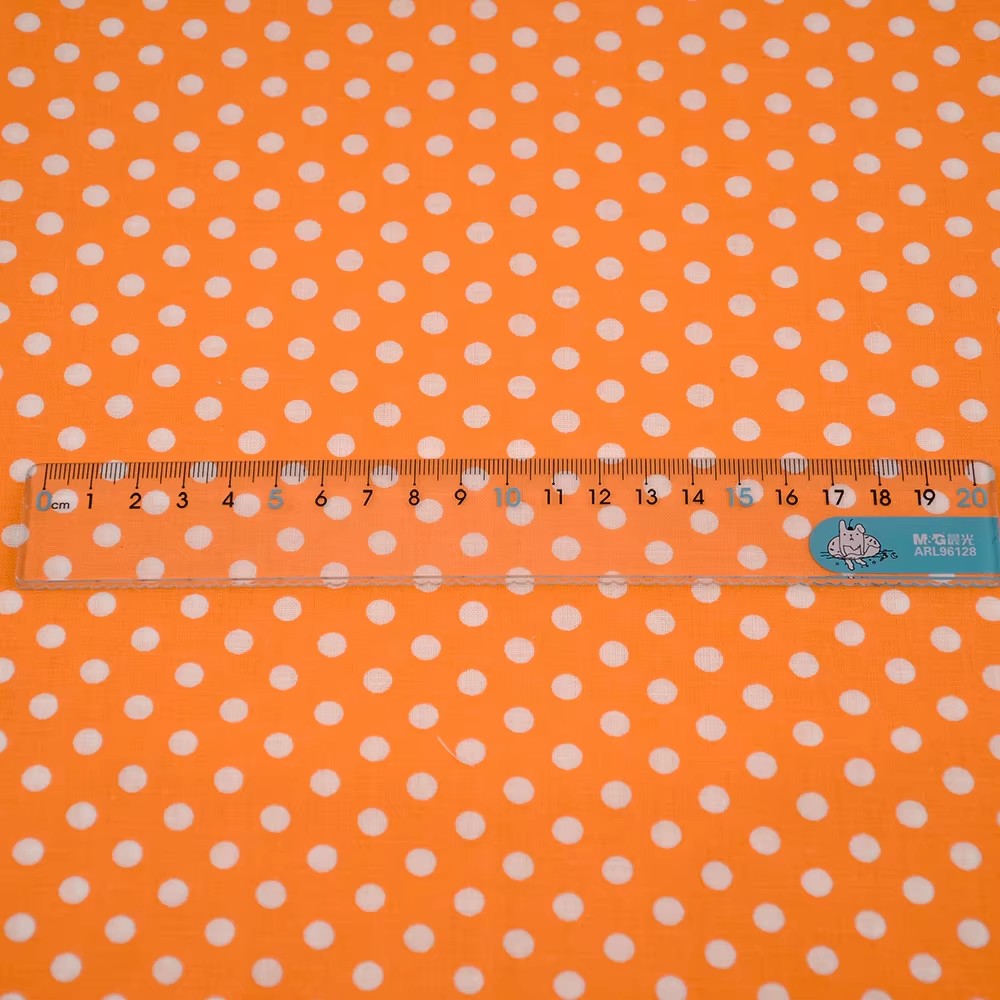 50x150cm branco laranja bolinh - Home Textiles Products avaliação e preço