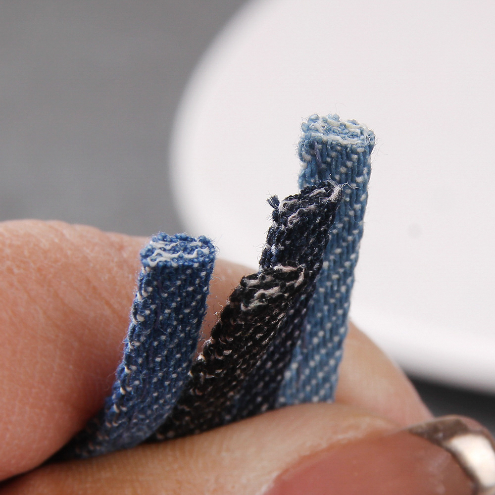 5 metros 5mm denim cinta falt  - Home Textiles Products avaliação e preço