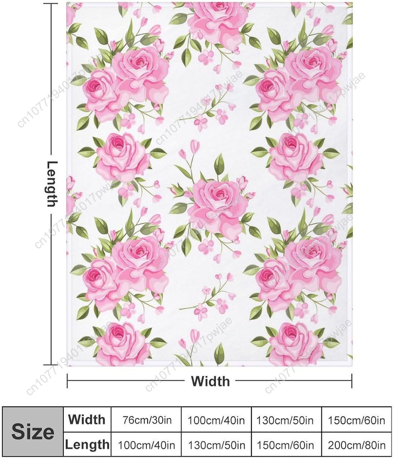 Flor rosa lance cobertor decor - Home Textiles And Decor avaliação e preço