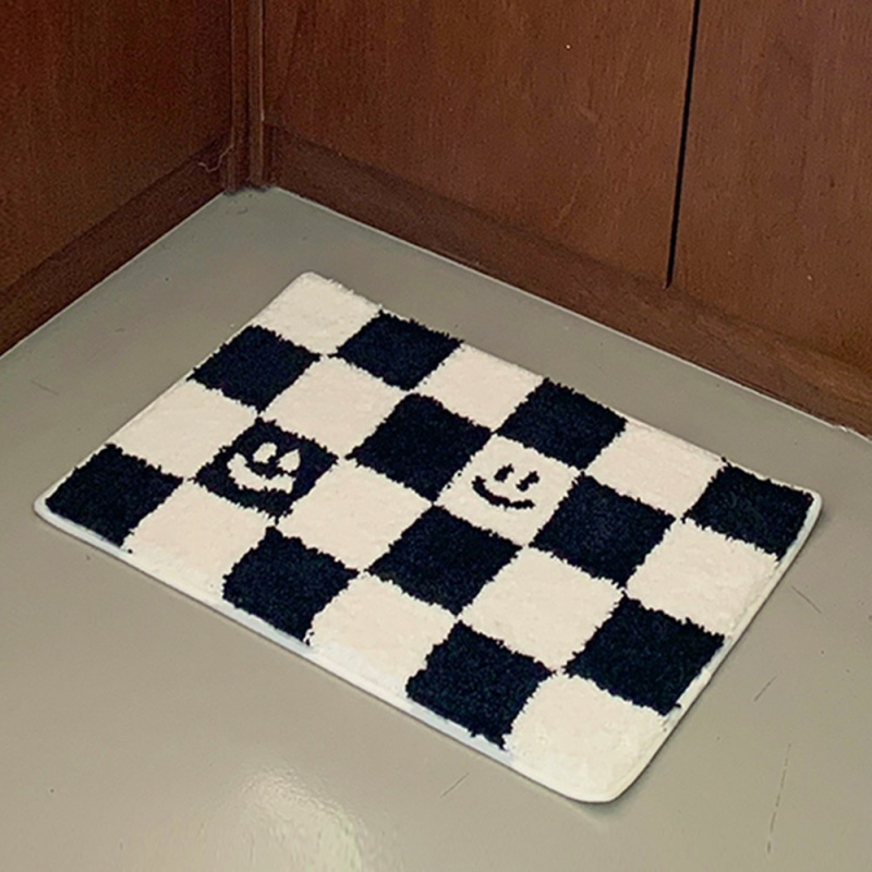 Tapete de Porta com Estampa Xa - Home Textiles Plaid avaliação e preço