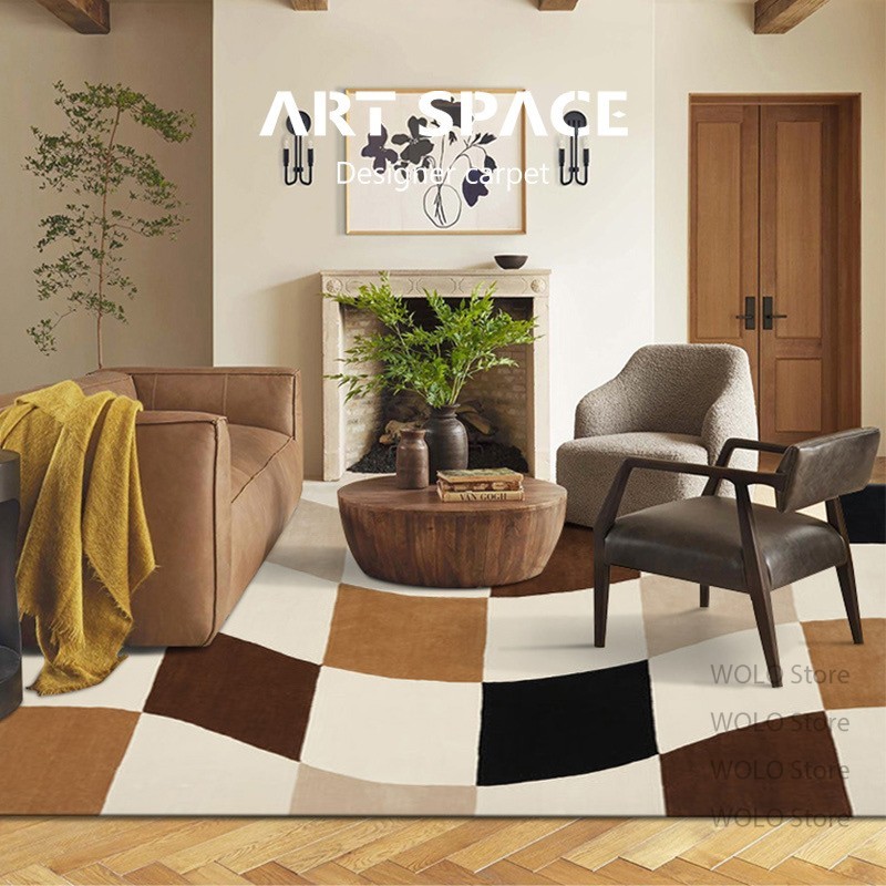 Nordic sala de estar decoração - Home Textiles Plaid avaliação e preço
