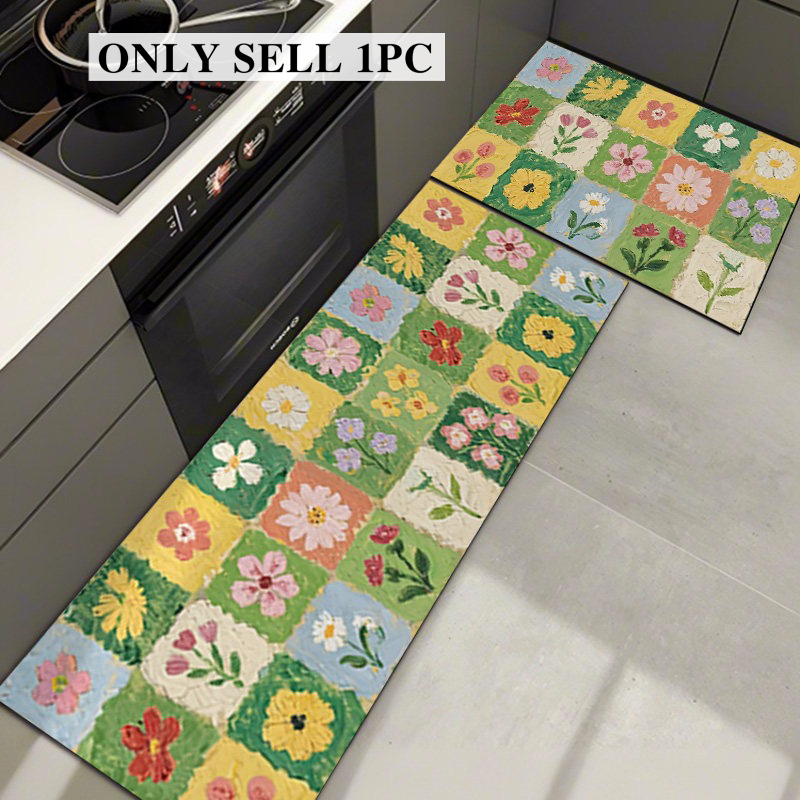 Tapete de Cozinha em PVC Imper - Home Textiles Plaid avaliação e preço