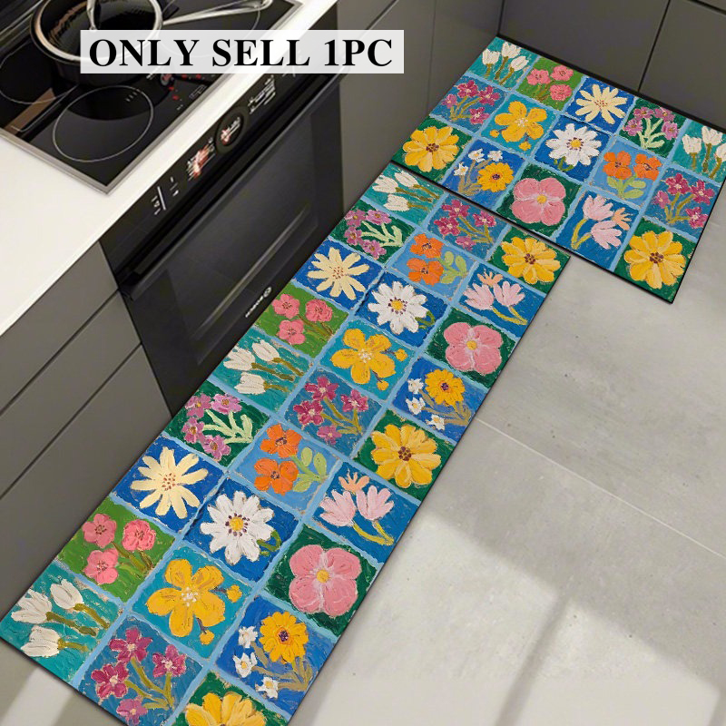 Tapete de Cozinha em PVC Imper - Home Textiles Plaid avaliação e preço