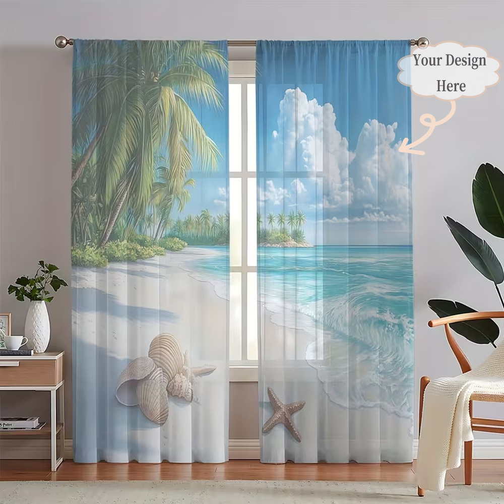 Cortinas Transparentes Planas  - Home Textiles & Decorations avaliação e preço