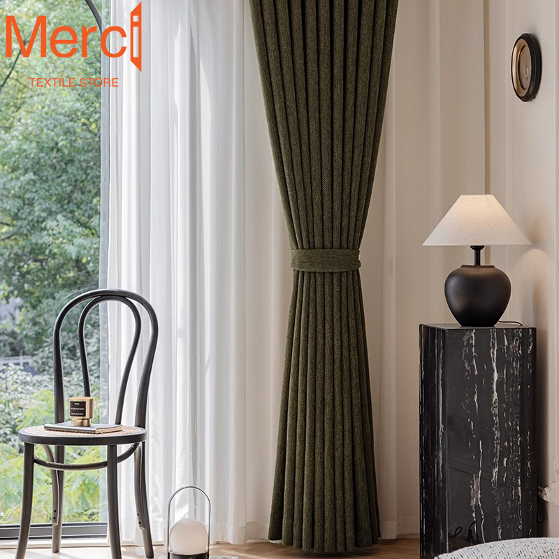 Merci loja têxtil novo persona - Home Textiles Luxury Curtains avaliação e preço