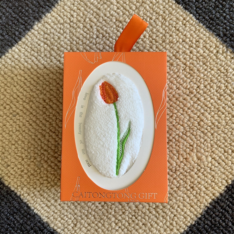 Toalha de Mão Bordada com Tuli - Home Textiles Towel Set avaliação e preço