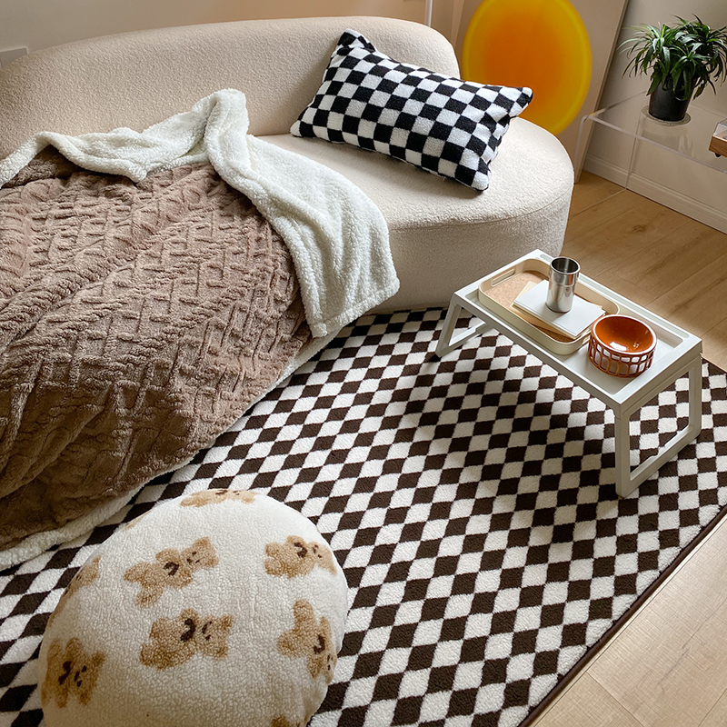 Estilo japonês tapetes para sa - Home Textiles Plaid avaliação e preço