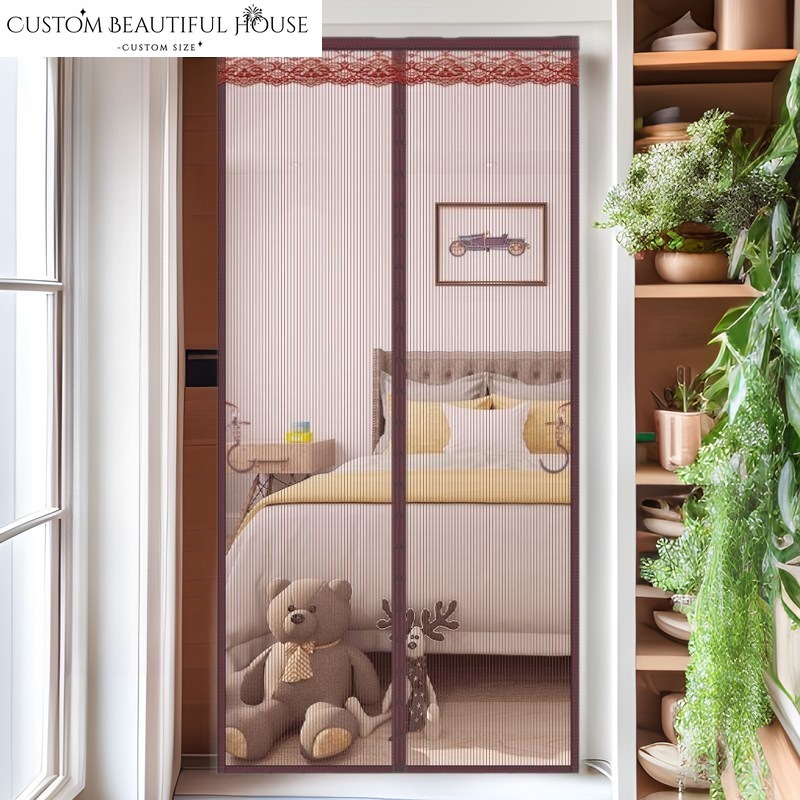 Cortina de porta retrô luxuosa - Home Textiles Luxury Curtains avaliação e preço