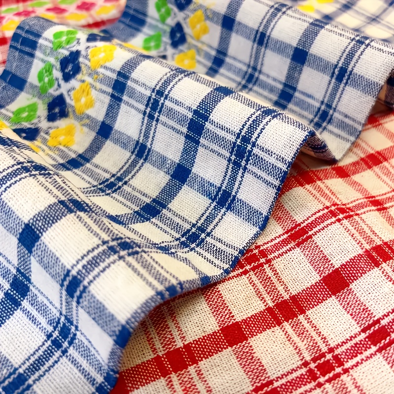 4/6/8/10/12 peças, 40cm * 69cm - Home Textiles Plaid avaliação e preço