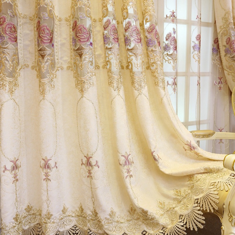 Cortinas de Tecido Bege de Alt - Home Textiles Luxury Curtains avaliação e preço